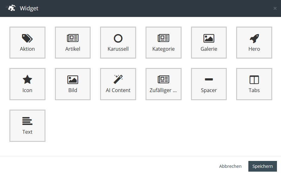 Widget AI Content