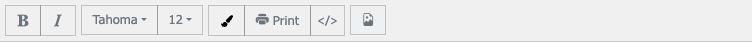 Angepasste WYSIWYG-Toolbar durch das Examples Module